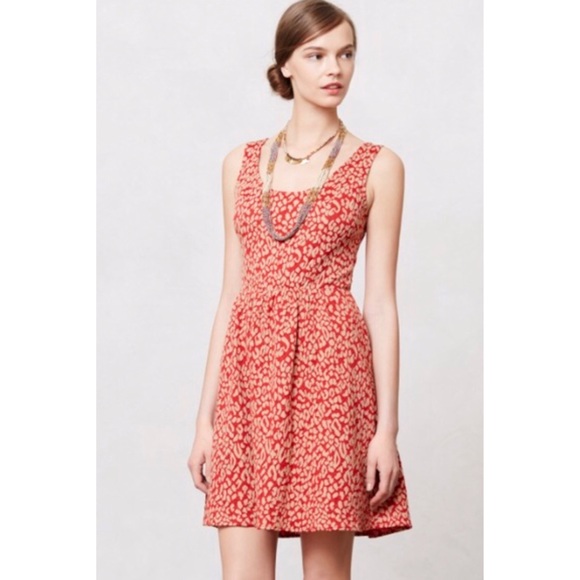 Maeve Caldera Leopard Print Dress - Picture 1 of 6